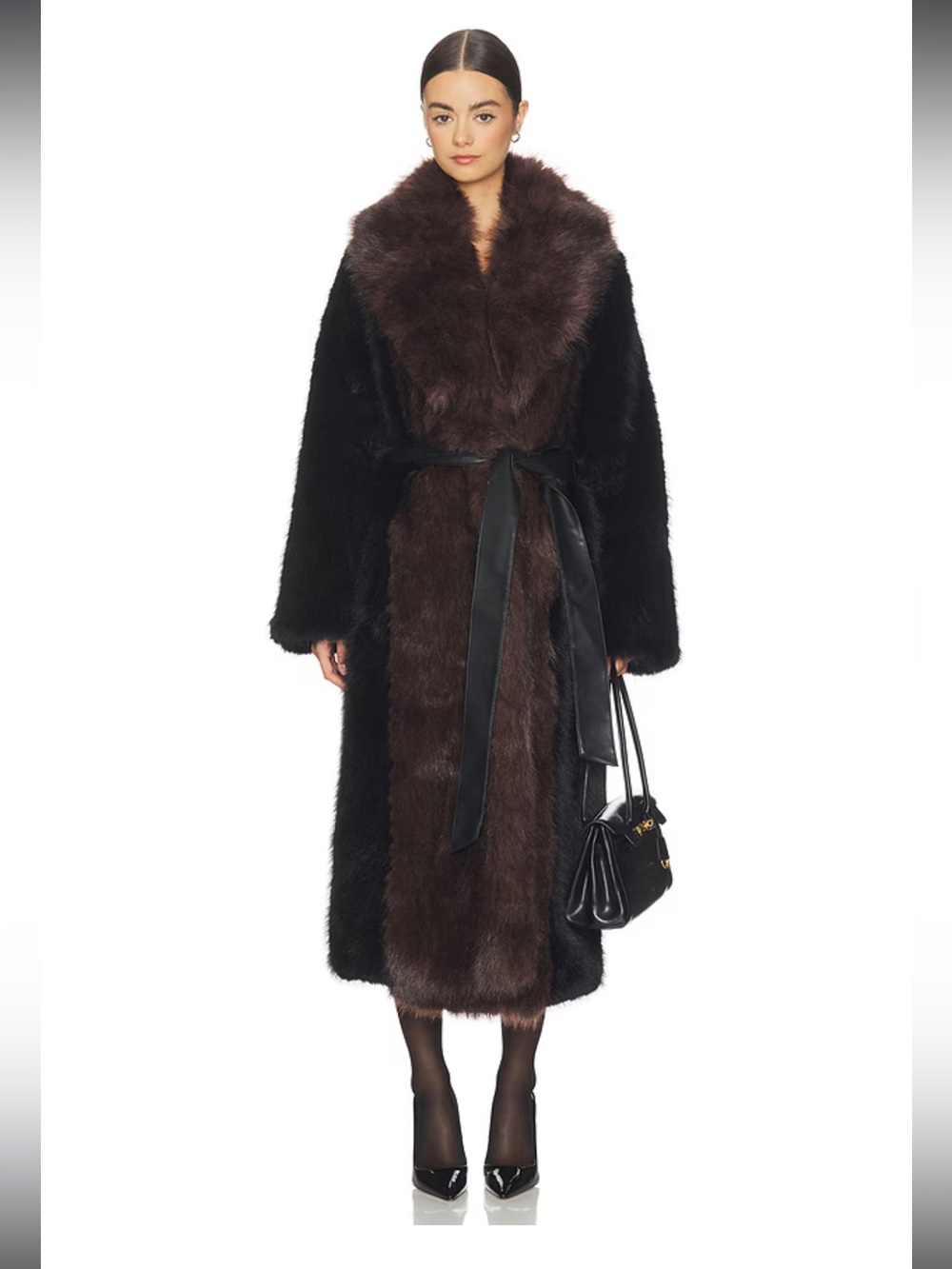 Long Faux Fur Coat- brand new with tags!